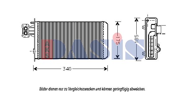 AKS DASIS Lämmityslaitteen kenno 409100N